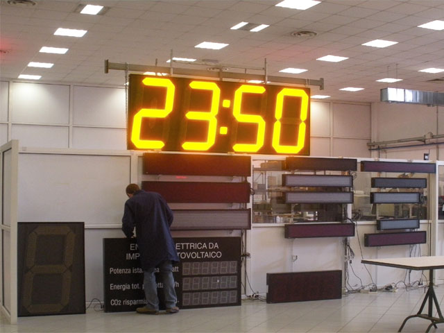 Cronometri a led superluminosi Bios Elettronica Srl
